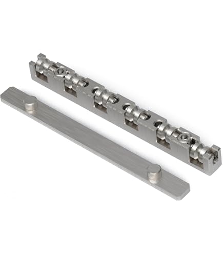 Amazon.com: Fender LSR Roller Nut - Brushed Chrome : Musical